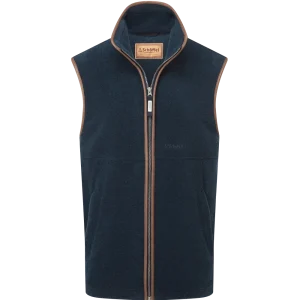 Oakham Fleece Gilet - Petrol Blue