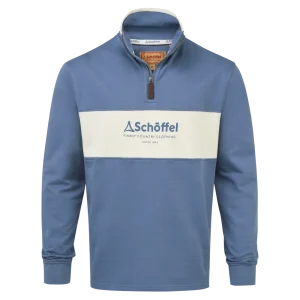 Trencrom Quarter Zip - Vintage Indigo/Stone
